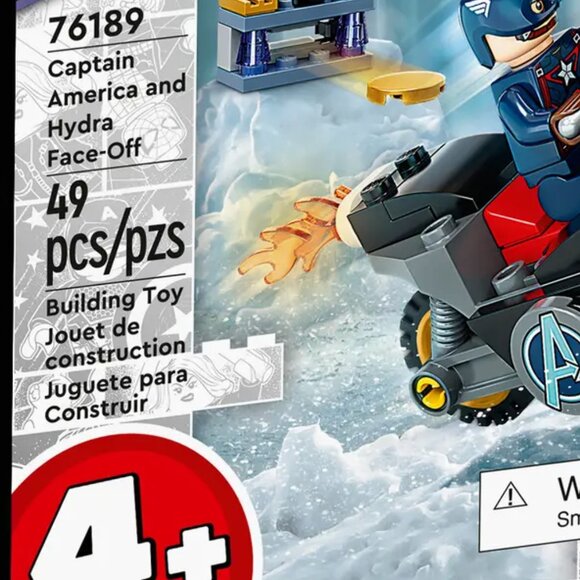 Brand New Lego Marvel Captain America and Hydra Face-Off 76189 - Picture 2 of 8